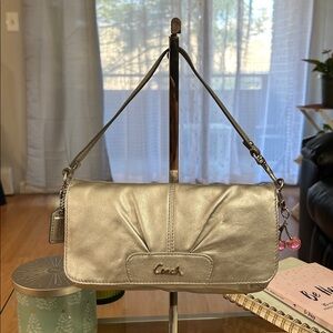 Coach Vintage Shimmering Silver Mini Bag
